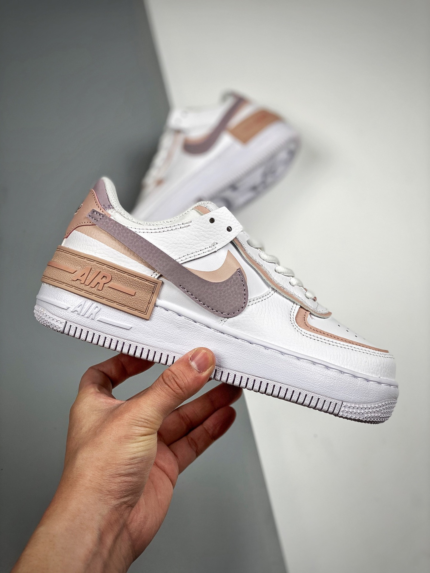 Nike Air Force 1 Shadow White Amethyst Ash-Pink CI0919-113 For Sale