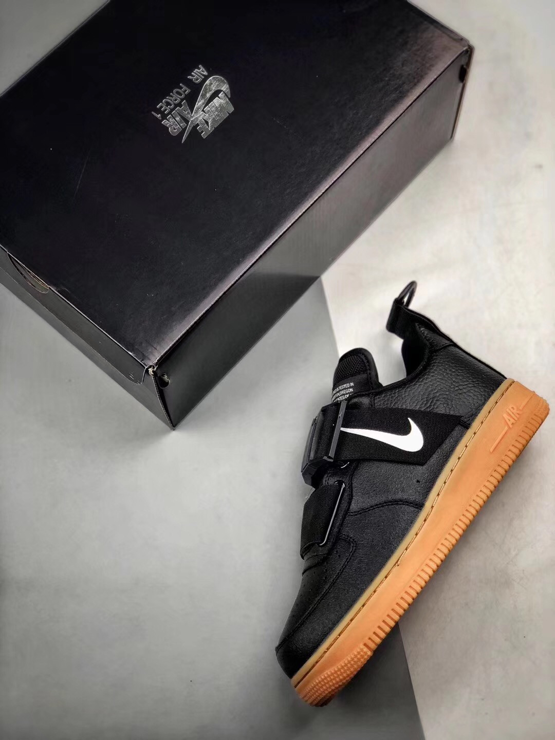 Nike Air Force 1 Utility Black Gum AO1531-002 For Sale