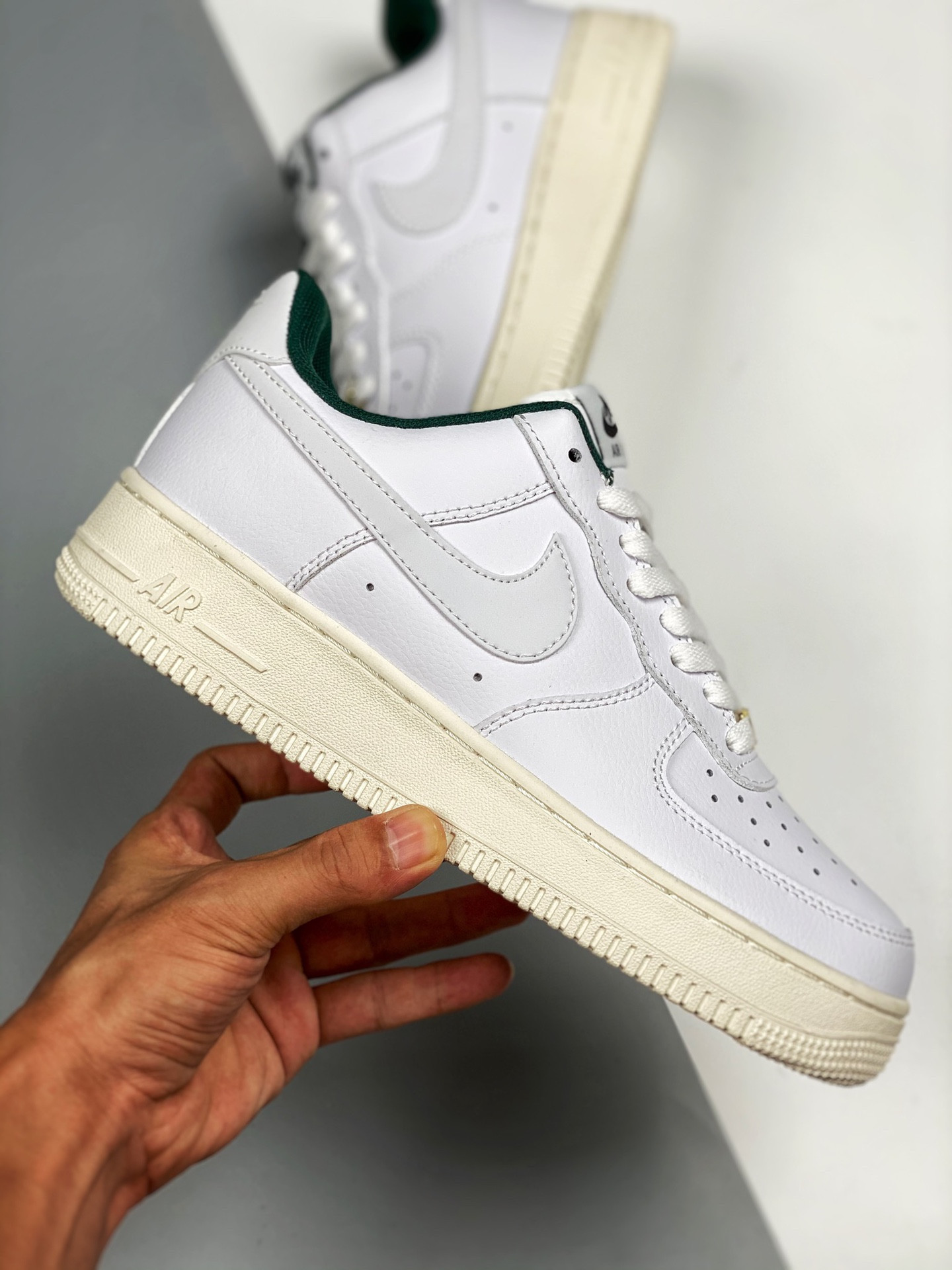 Nike Air Force 1 White Green For Sale