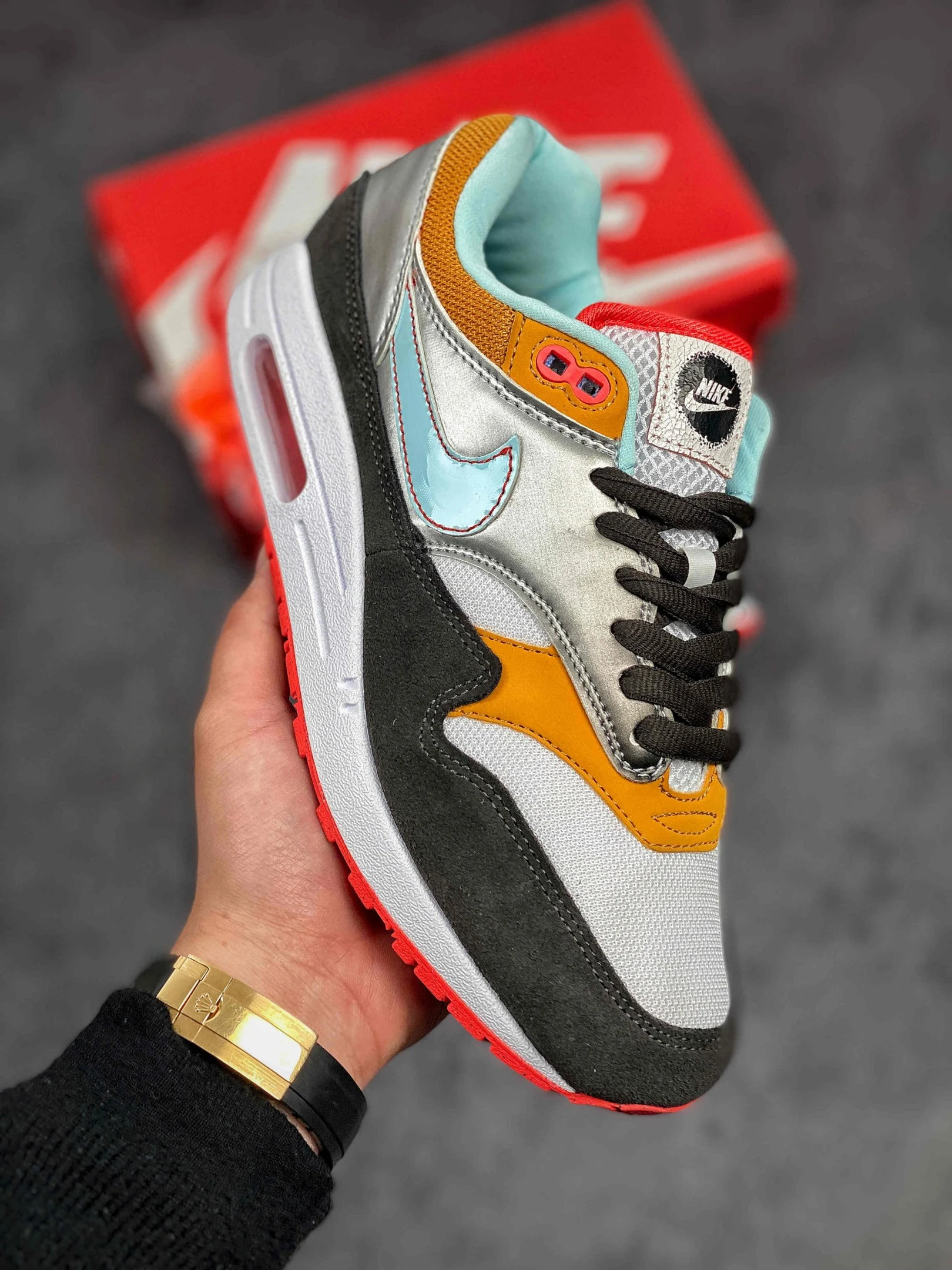 Nike Air Max 1 Graffiti Logo CZ8138-100 For Sale