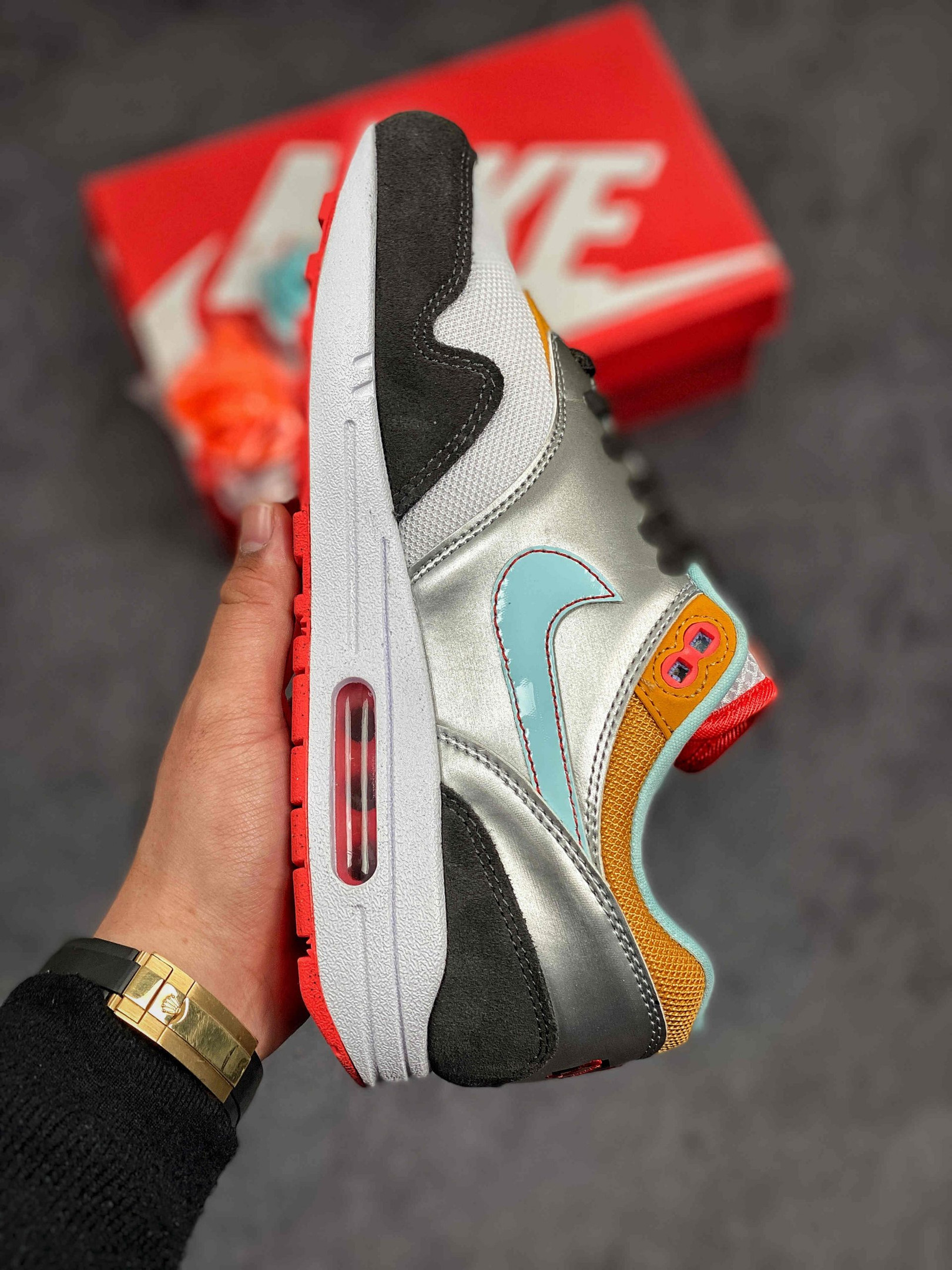 Nike Air Max 1 Graffiti Logo CZ8138-100 For Sale