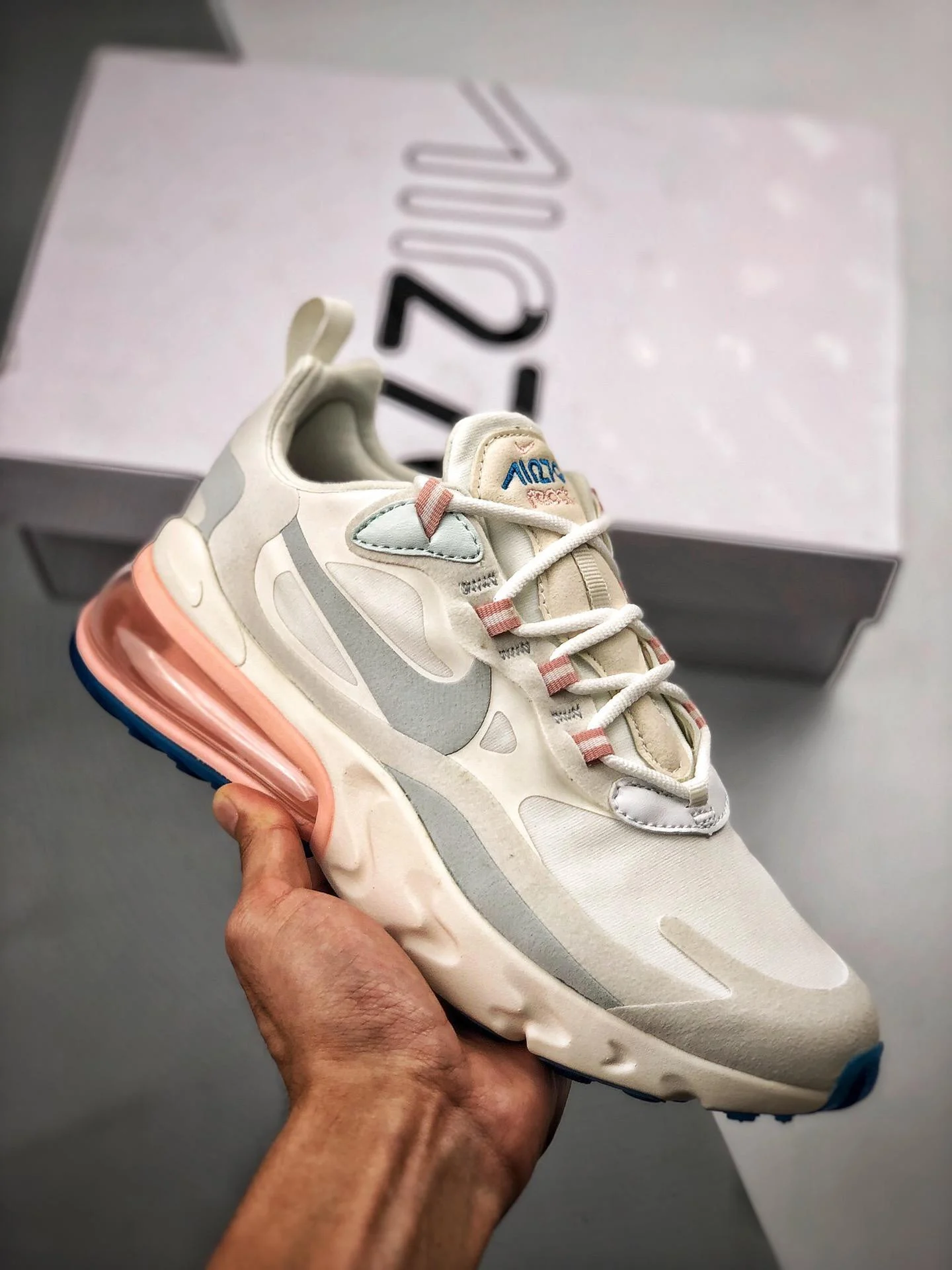 Nike Air Max 270 React Summit White For Sale