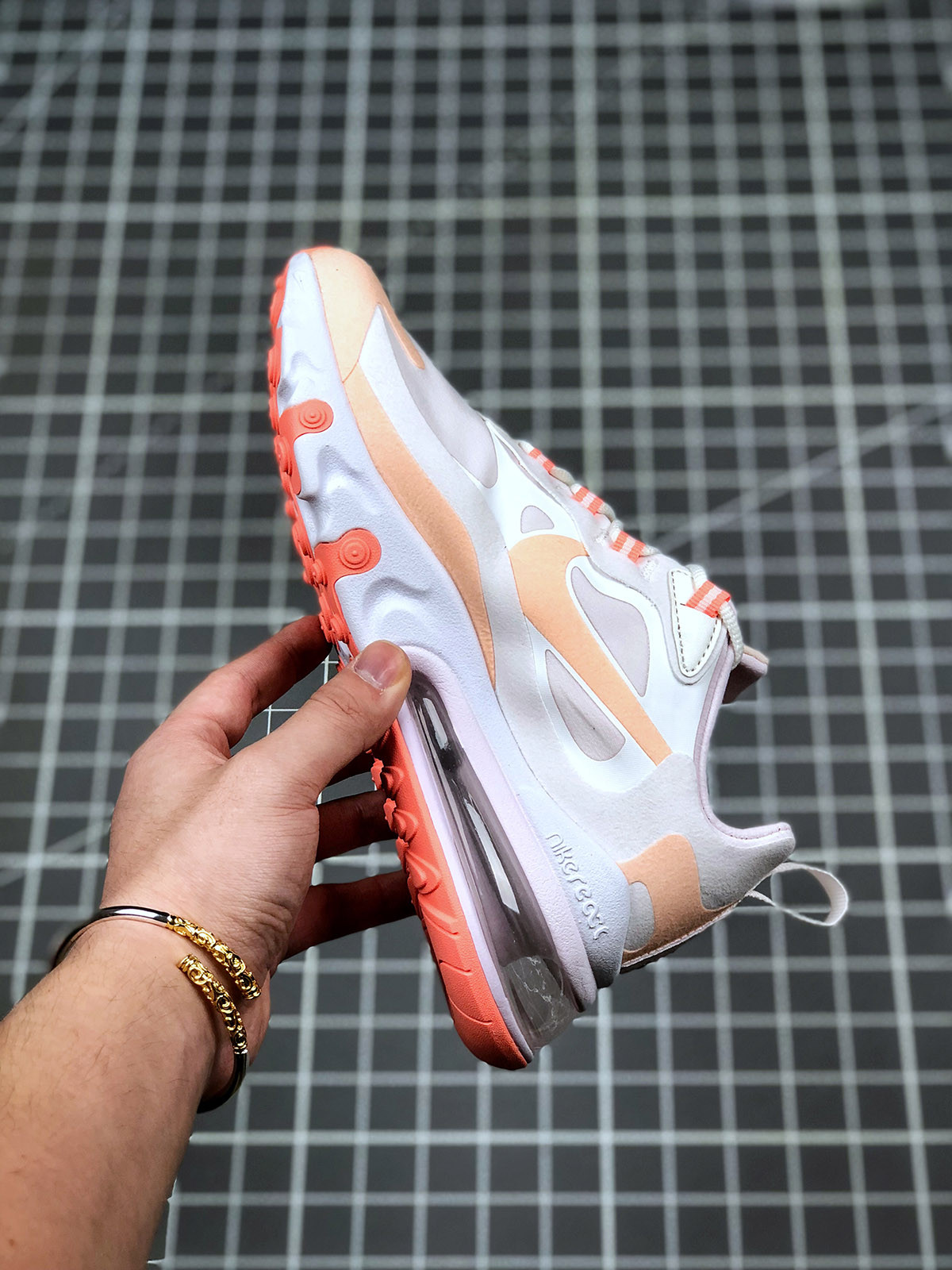 Nike Air Max 270 React Crimson Tint CJ0619-103 For Sale