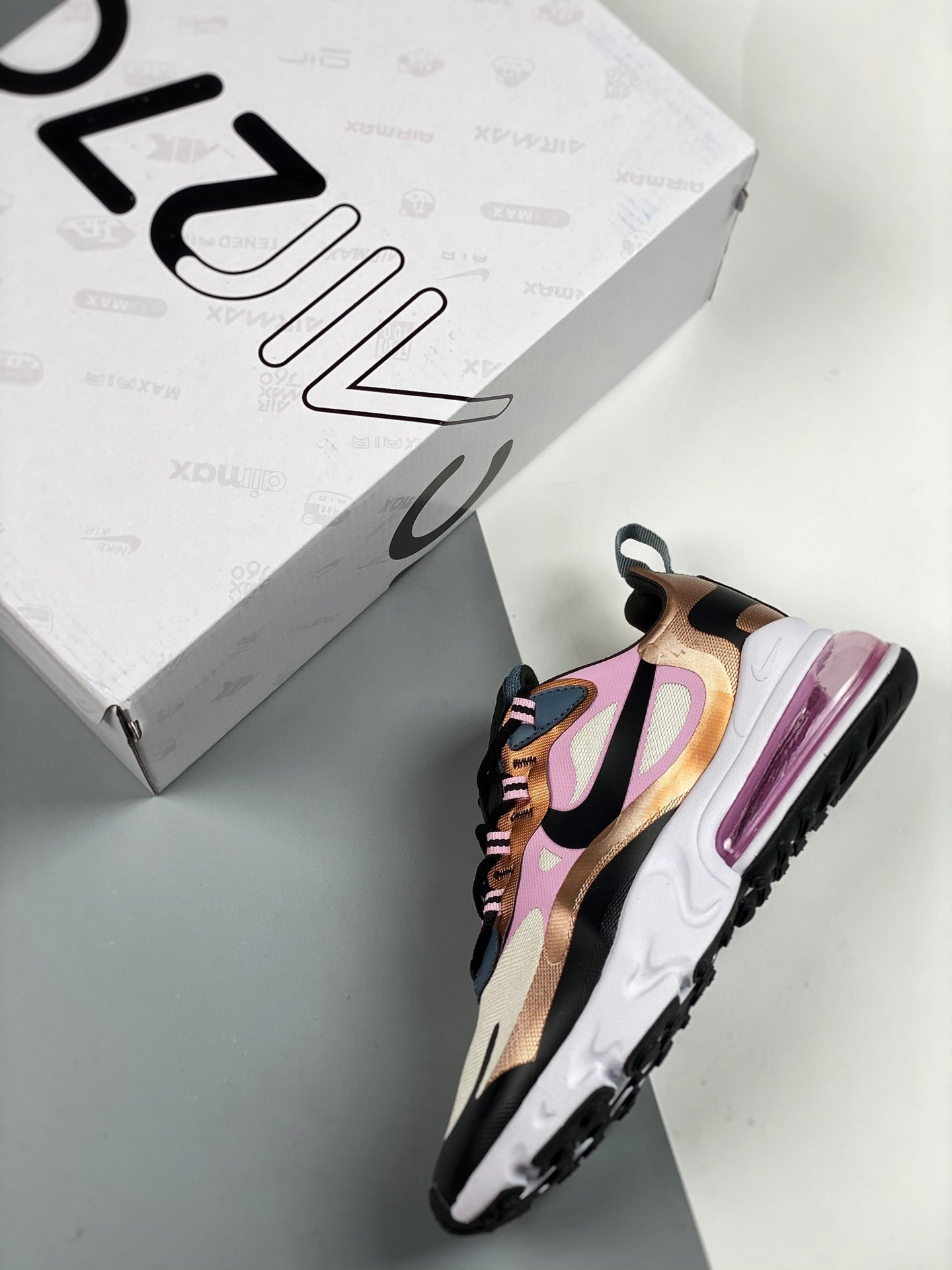 Nike Air Max 270 React Bronze CT1833-100 For Sale