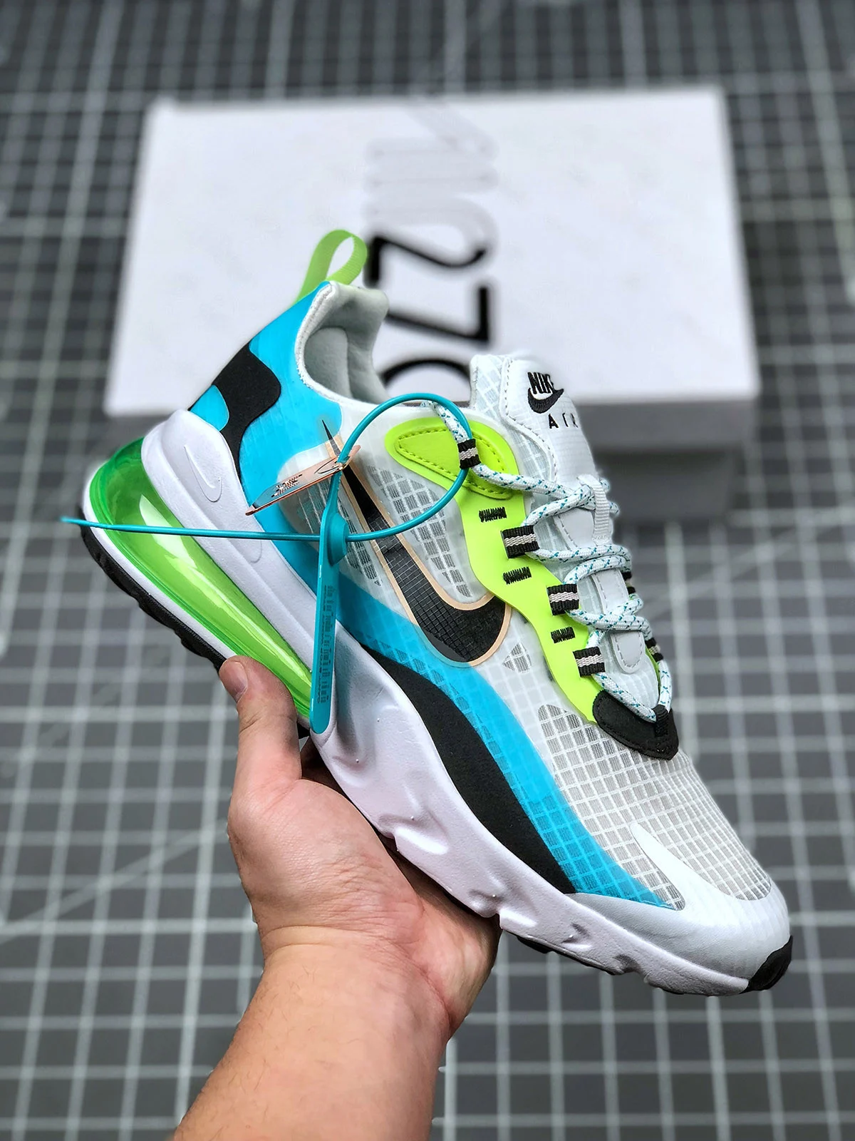 Nike Air Max 270 React SE  Oracle Aqua CT1265-300 For Sale