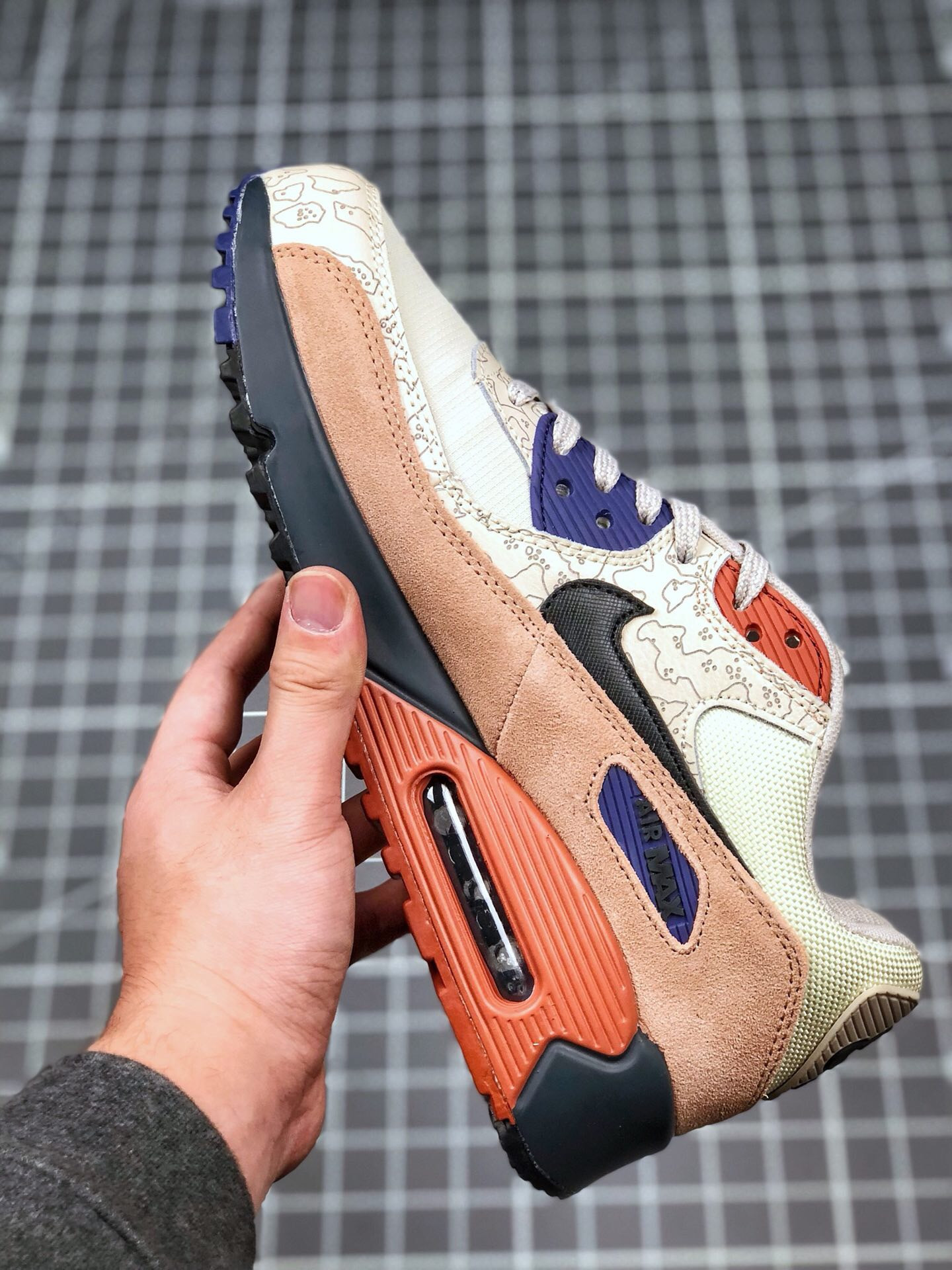 Nike Air Max 90 Desert Sand Black CI5646-001 For Sale