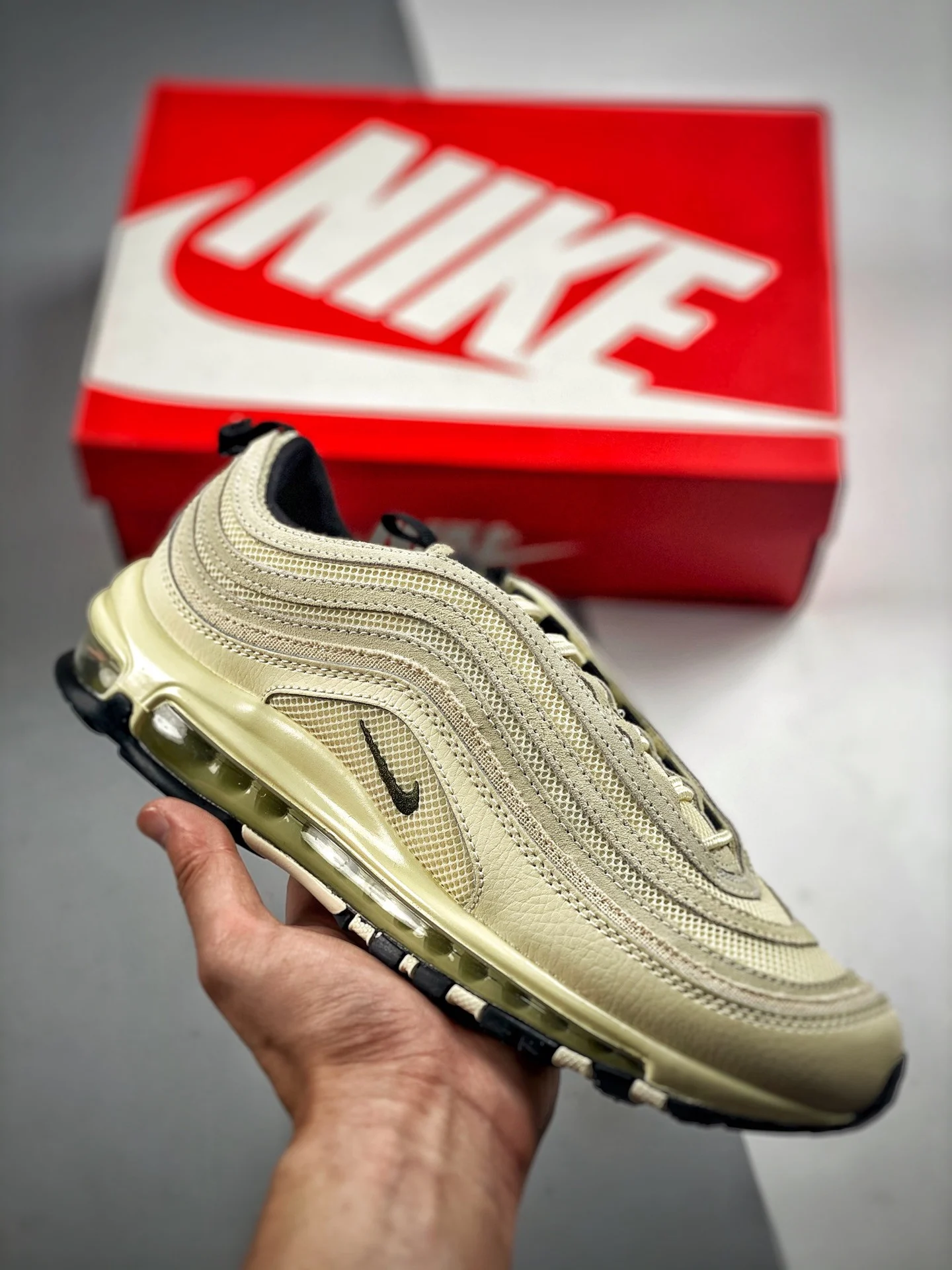 Nike Air Max 97 Coconut Milk Black DV5451-100 For Sale