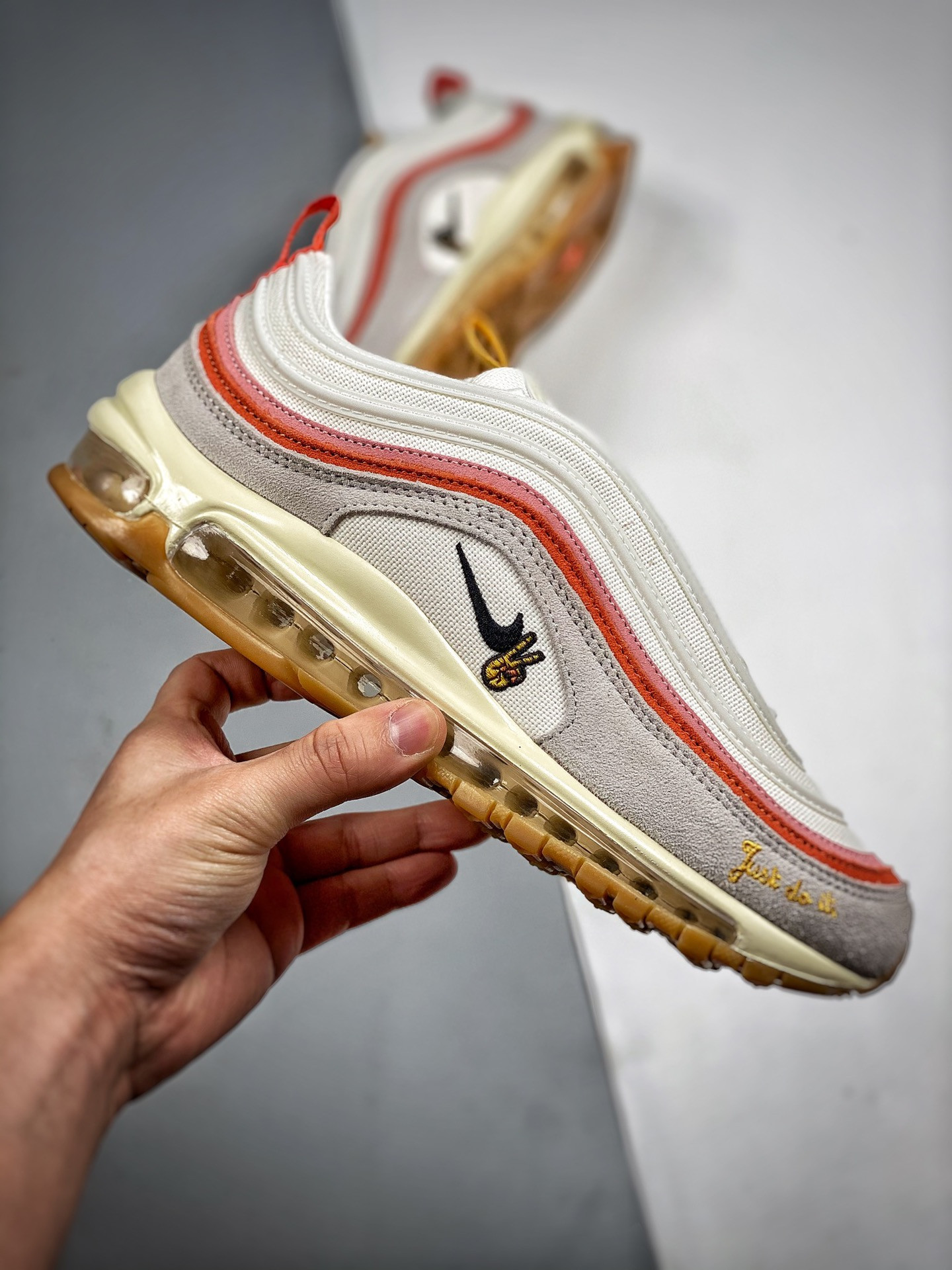 Nike Air Max 97 Rock n Roll White Sail Pale Ivory Black For Sale