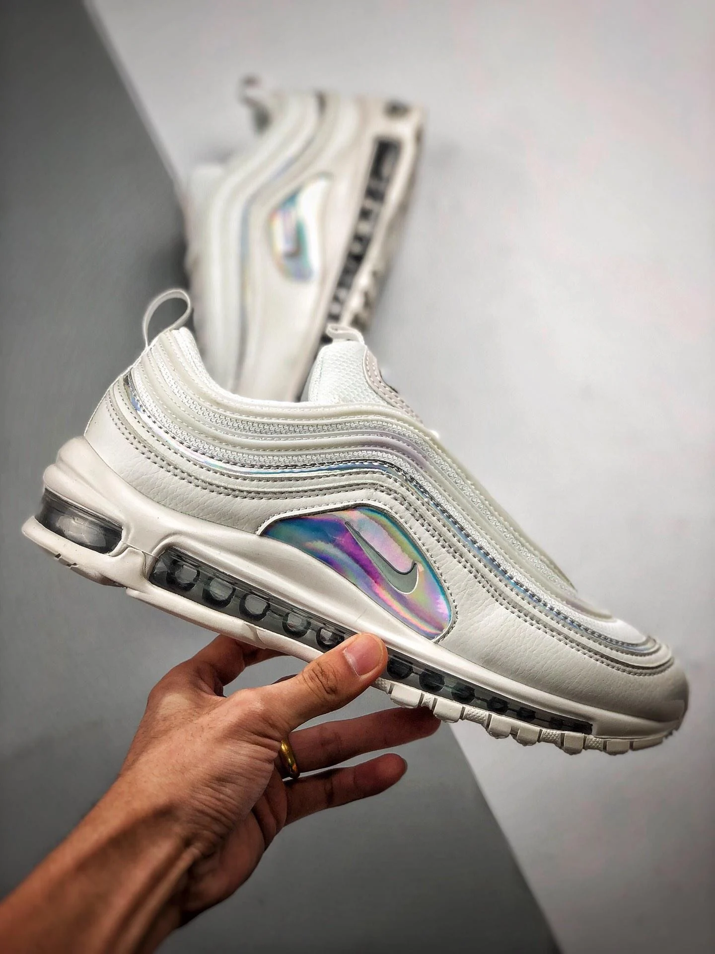 Nike Air Max 97 Summit White Metallic Silver CJ9706-100 On Sale