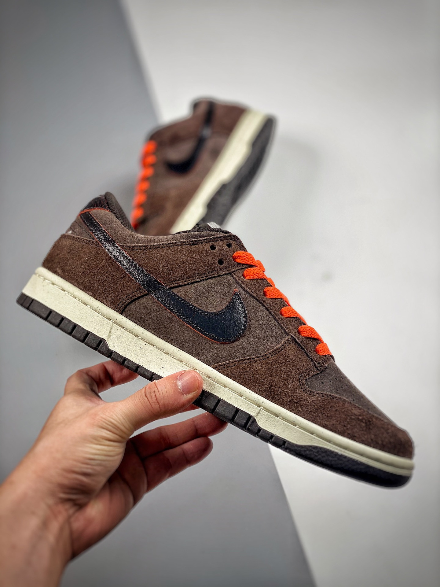 Nike Dunk Low Baroque Brown Team Orange DQ8801-200 For Sale