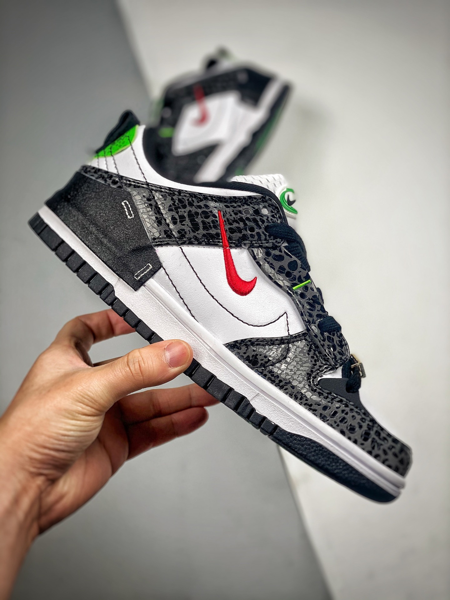 Nike Dunk Low Disrupt 2 Just Do It Black White DV1490-161 For Sale