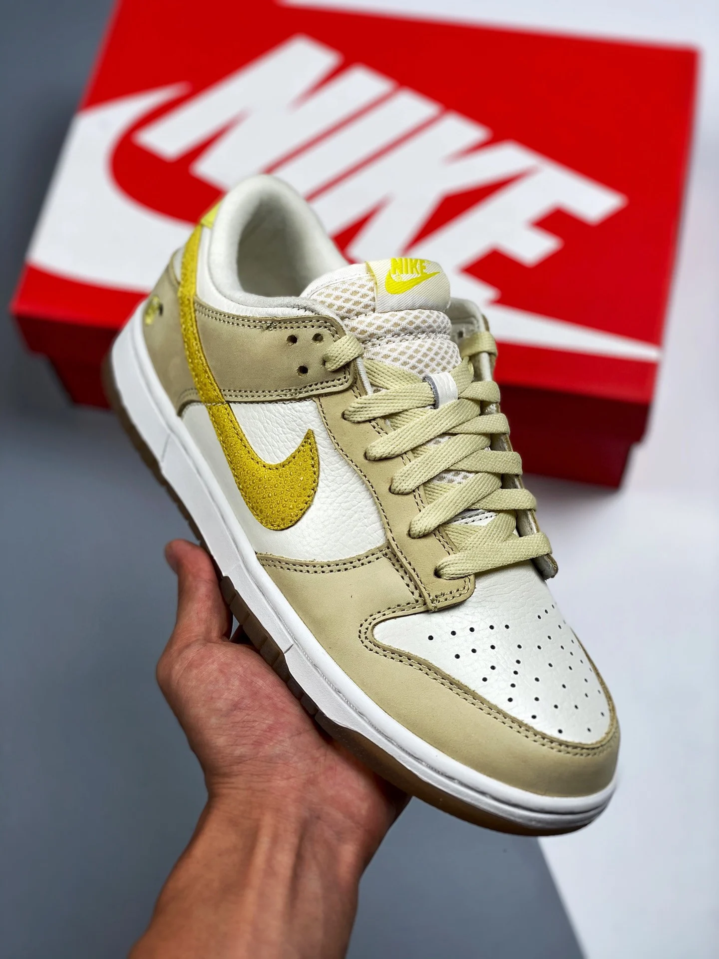 Nike Dunk Low Lemon Drop Opti Yellow Sail Zitron For Sale