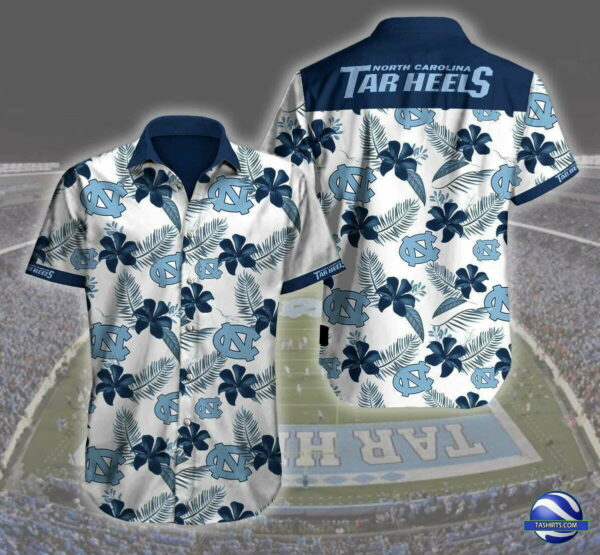 North Carolina Tar Heels Hawaiian Shirt