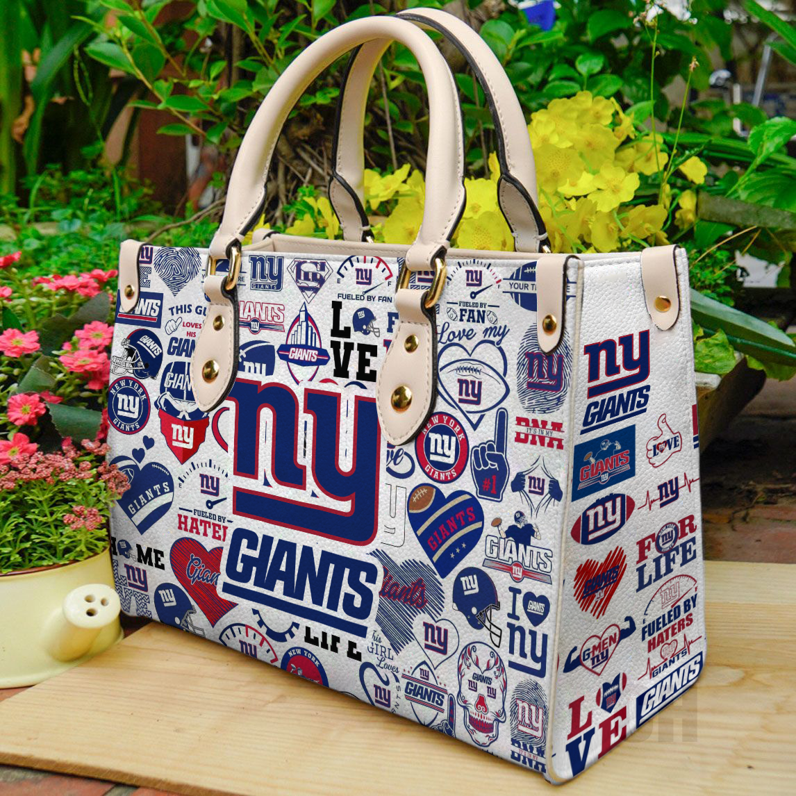 New York Giants lover Women Leather Hand Bag