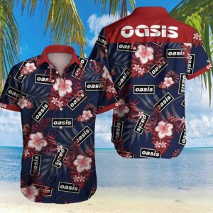 Oasis Floral Hawaiian Shirt Summer Outfit Beach