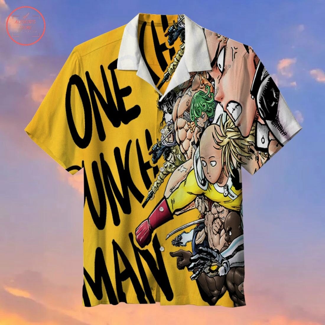 One Punch Man Hawaiian Shirt Beach Outfit Summer