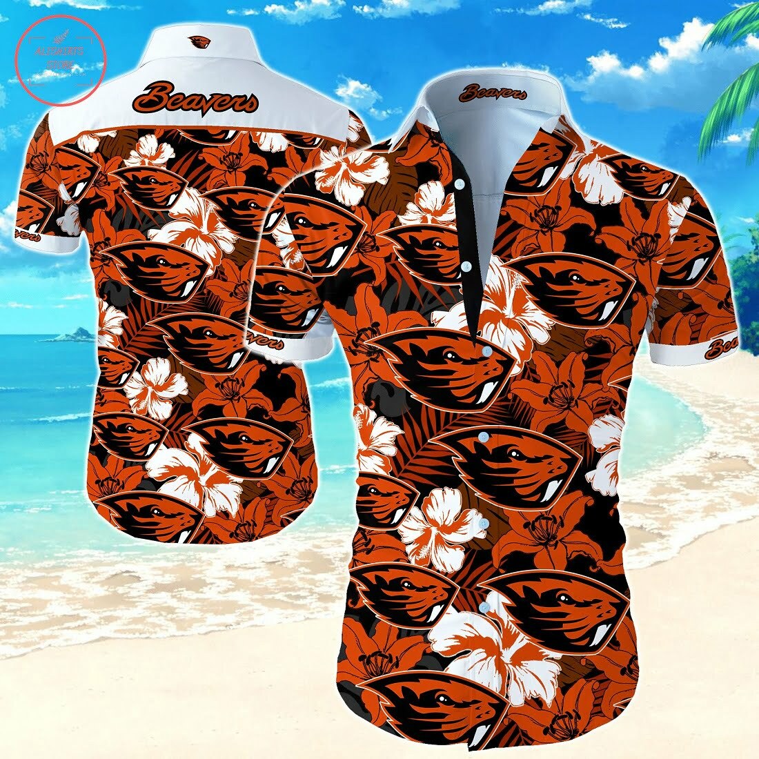 Oregon State Beavers Hawaiian Shirt