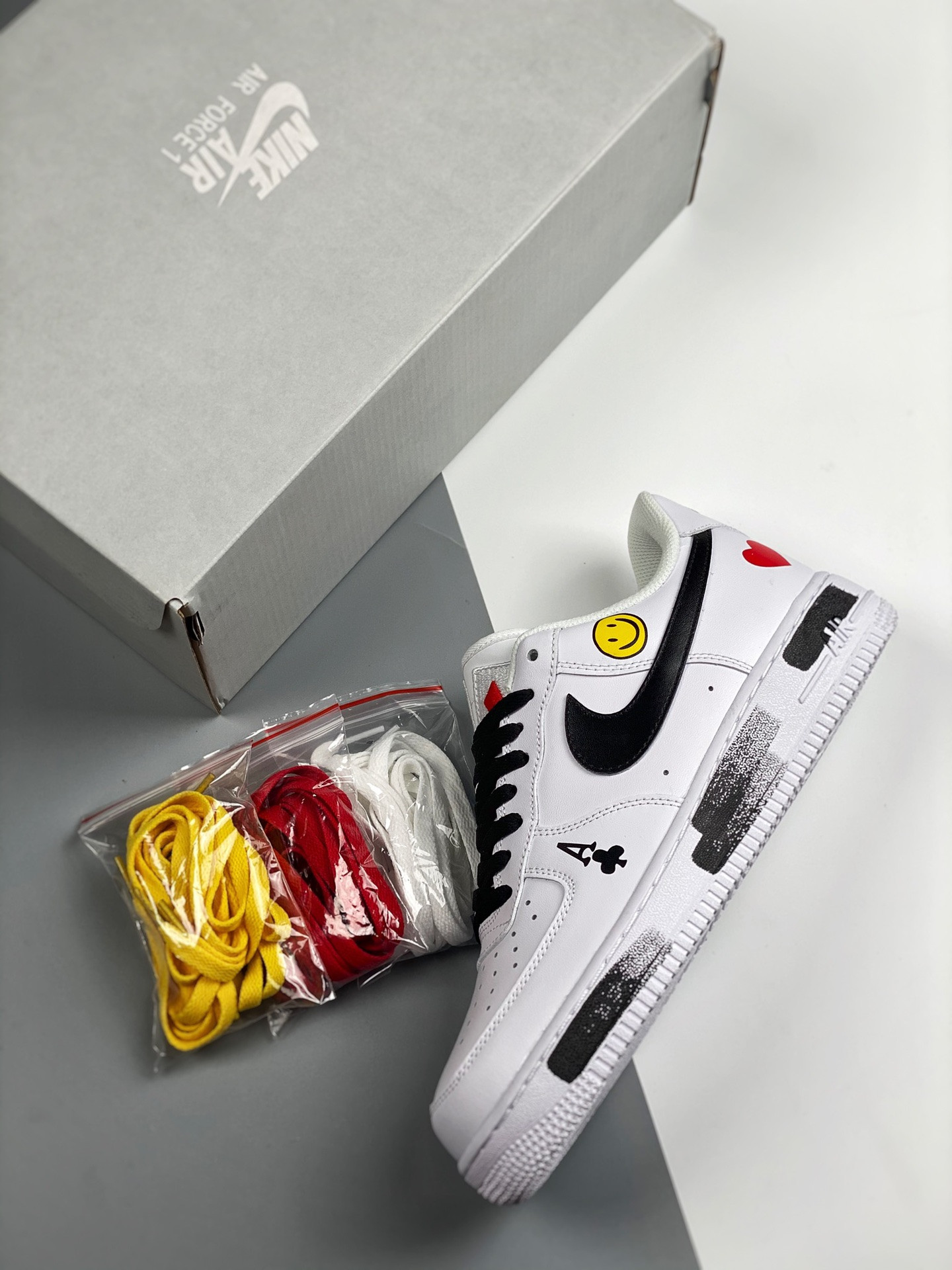 PEACEMINUSONE x Nike Air Force 1 Custom White For Sale