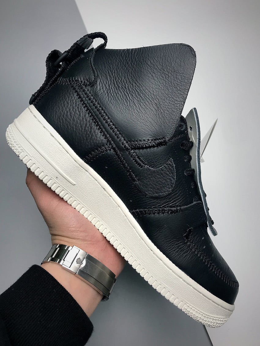 PSNY x Nike Air Force 1 High Black Sail AO9292-002 For Sale