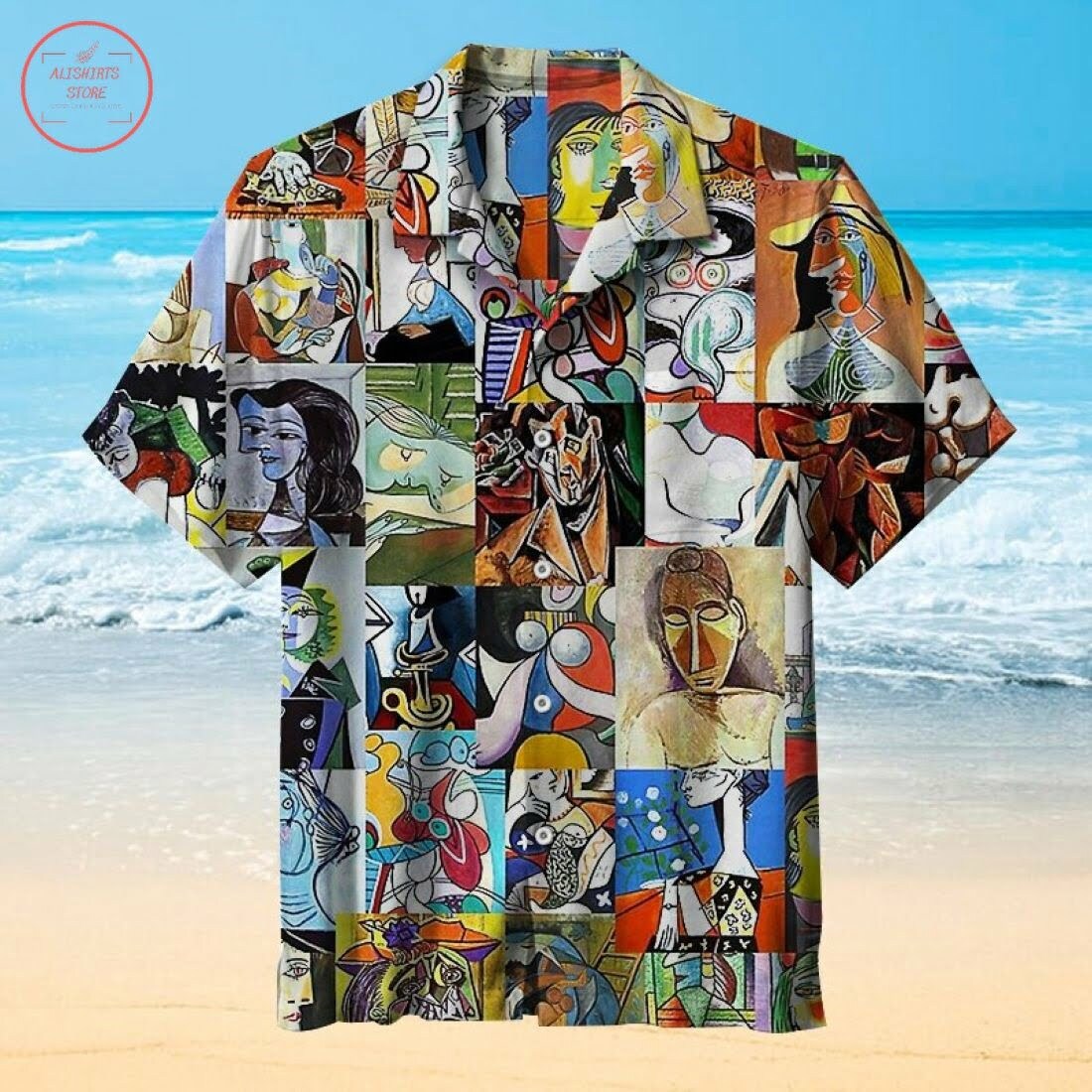 Pablo Picasso Poster Hawaiian Shirt