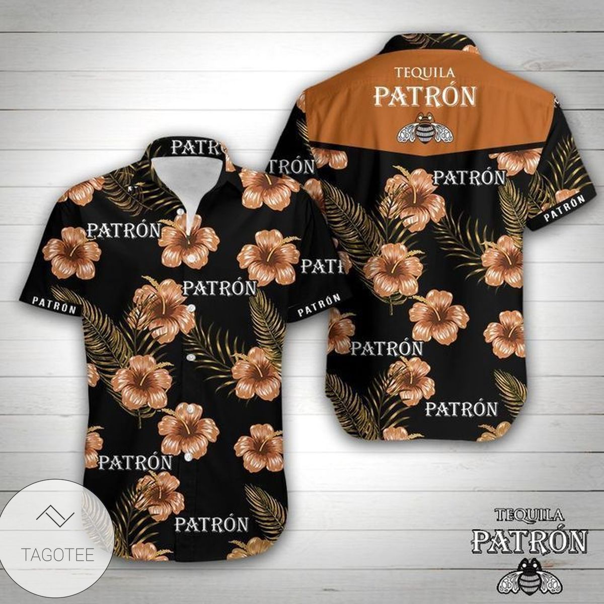 Patron Tequila Hawaiian Shirt Beach Outfit Summer