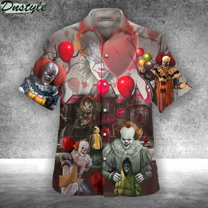 Pennywise You'Ll Float Too Hawaiian Shirt