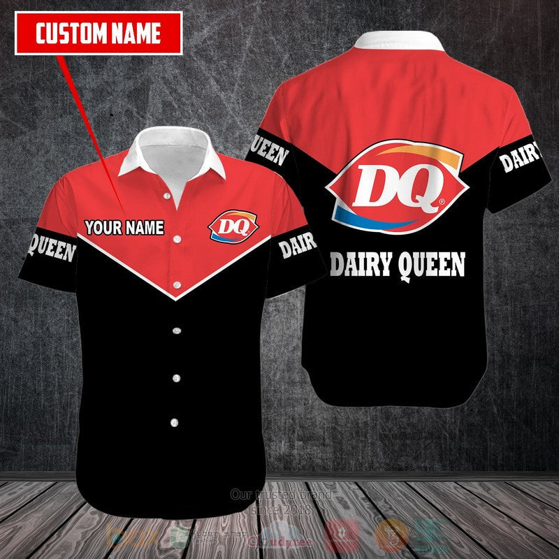 Personalized Dairy Queen Hawaiian Shirt