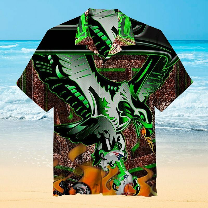 Philadelphia Eagles Baseball Hawaiian Shirt