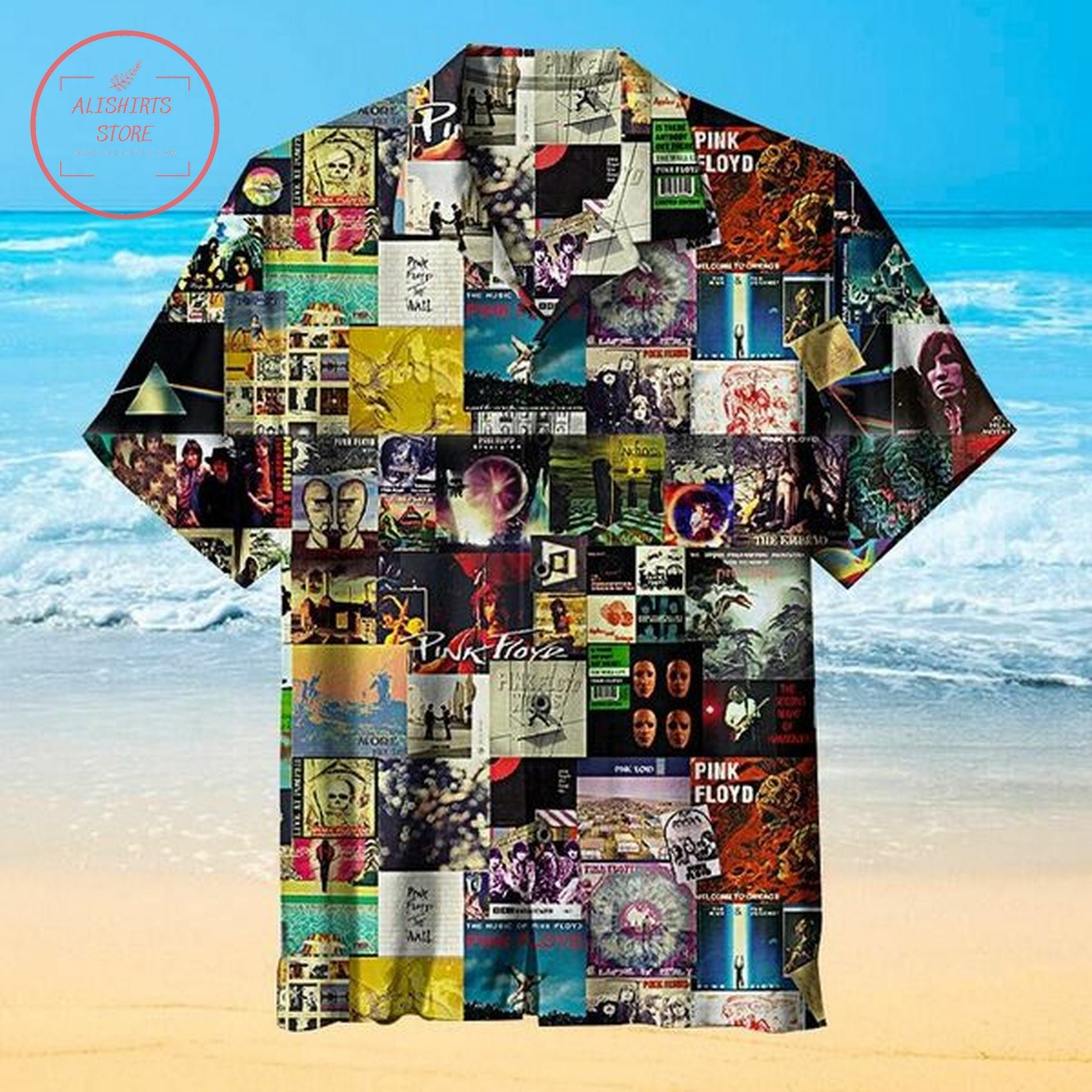 Pink Floyd Shine On You Crazy Diamond Comic S Hawaiian Shirt