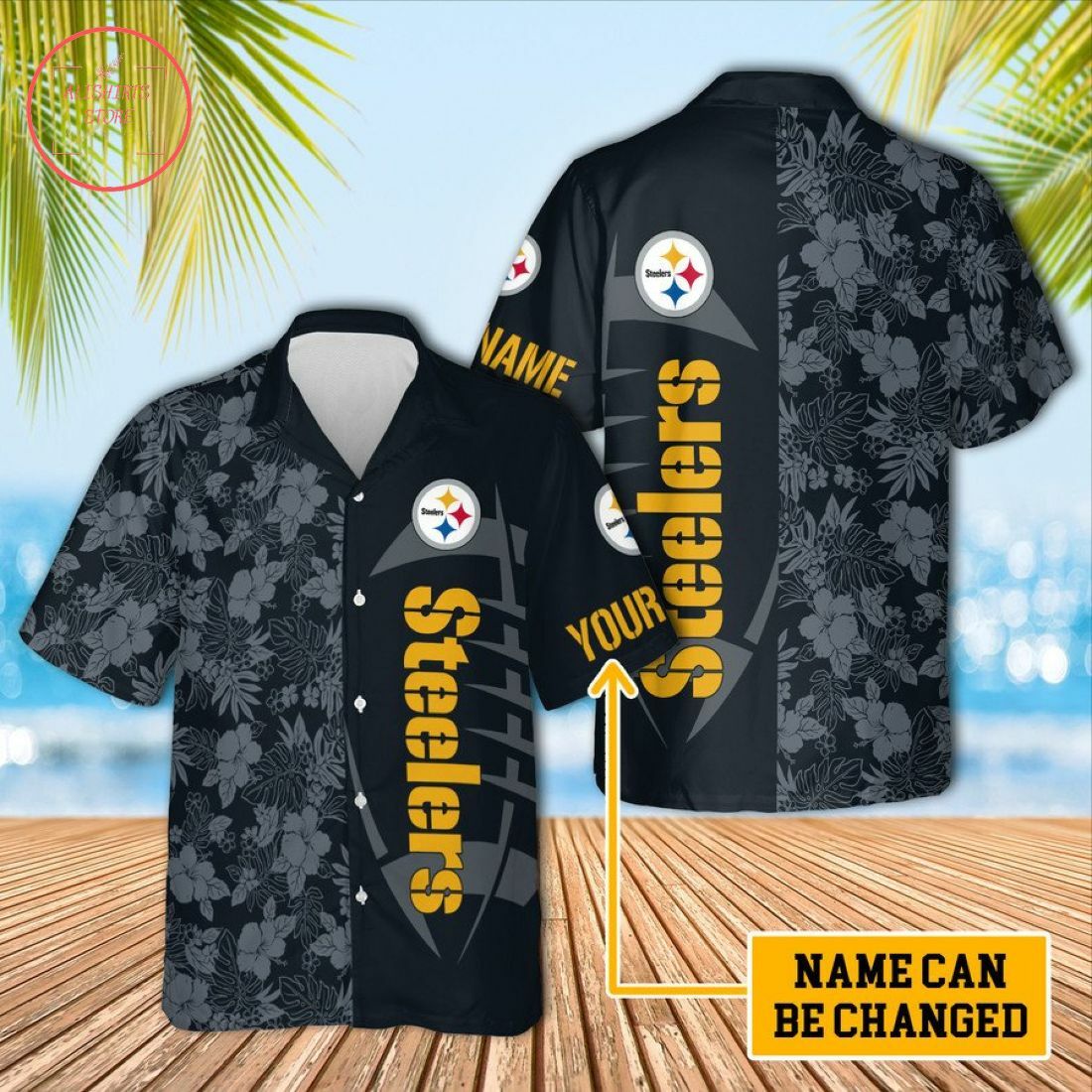 Pittsburgh Steelers Custom Hawaiian Shirt