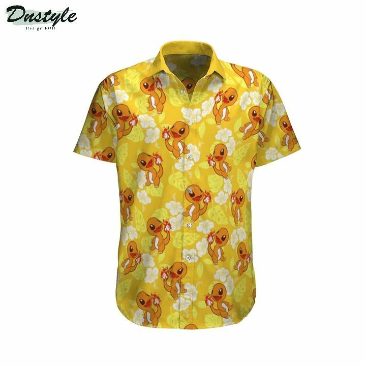 Pokemon Charmander Hawaiian Shirt