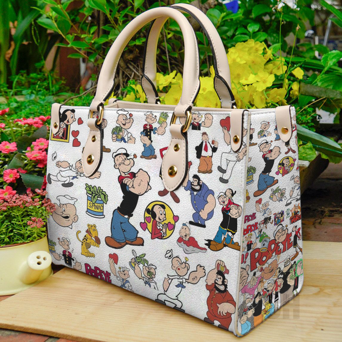 Popeye Women Leather Hand Bag