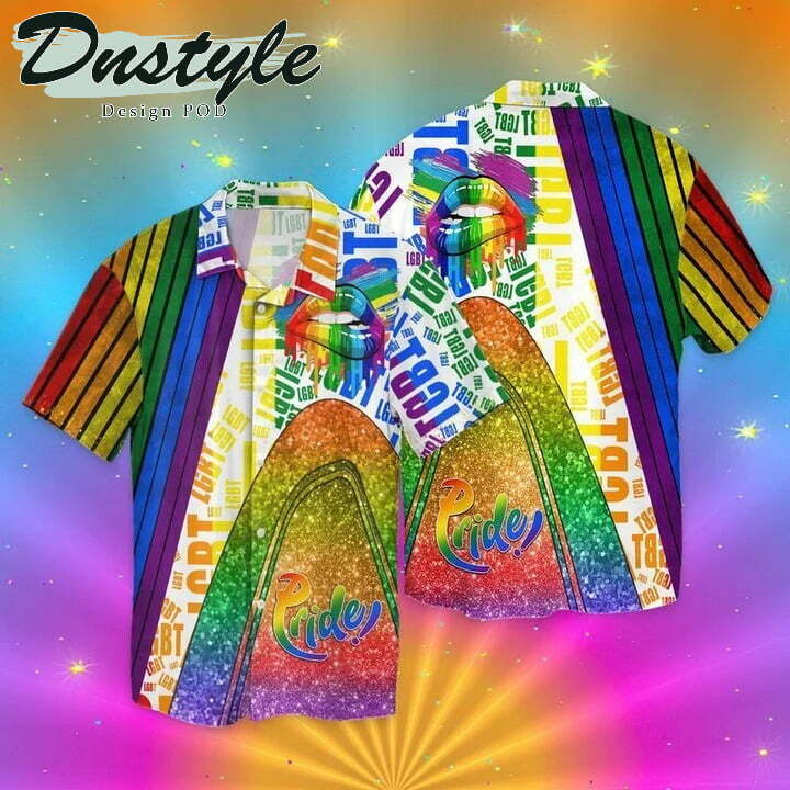 Pride Lips Hawaiian Shirt Summer Beach Outfit