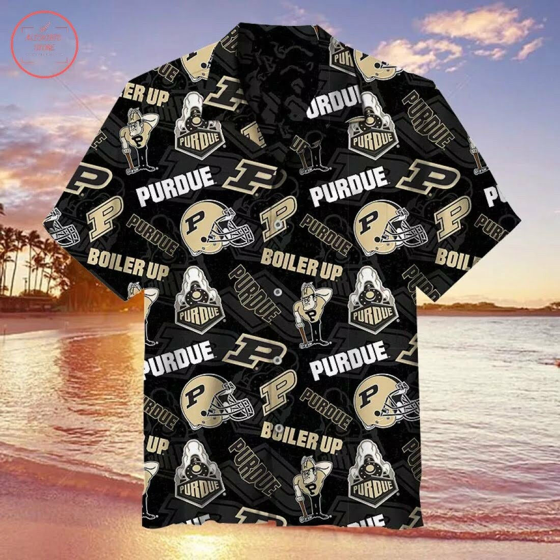 Purdue Boilermakers Hawaiian Shirt