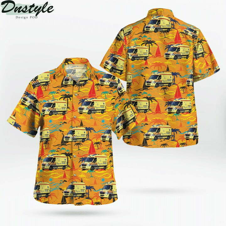 Rav Haaglanden Ambulance Hawaiian Shirt