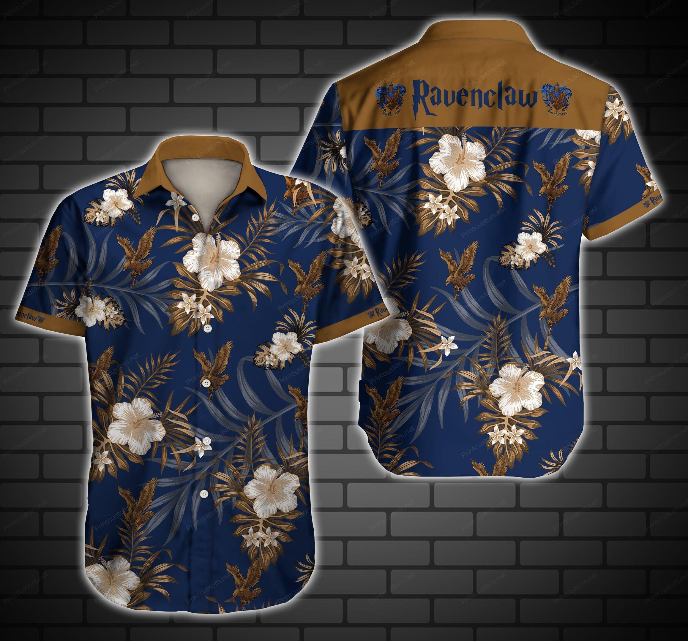 Ravenclaw Harry Potter Hawaiian Shirt