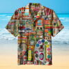 Retro Pigment Art Hawaiian Shirt