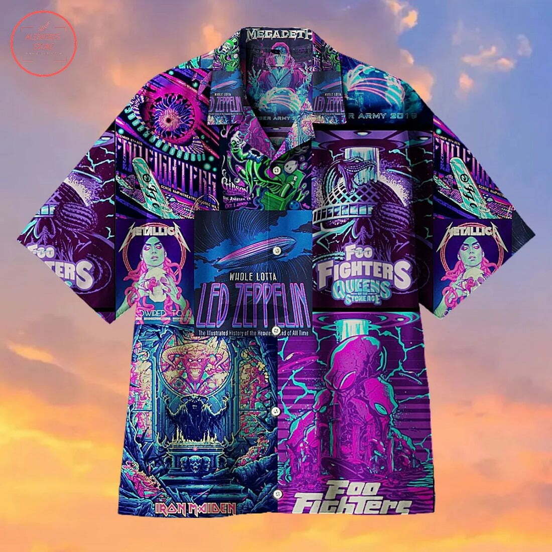 Rock Band Creative Hawaiian Shirt