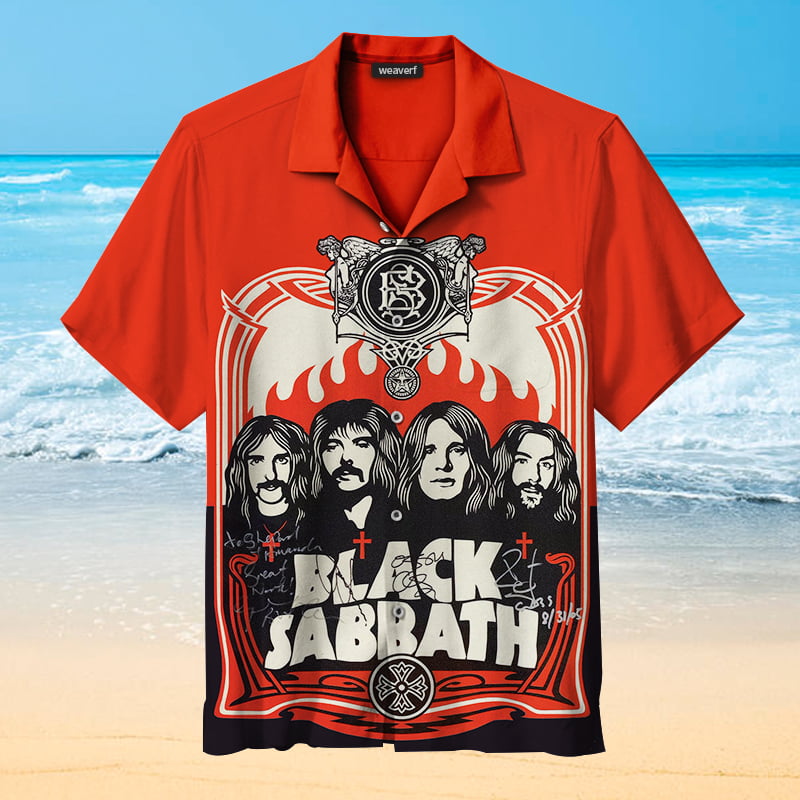 Rock Band(Black Sabbath) Hawaiian Shirt