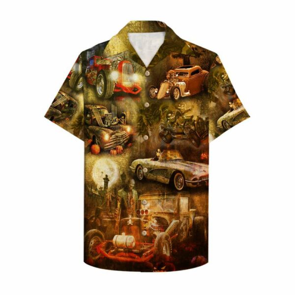 Rod Pumpkin Racing Hawaiian Shirt