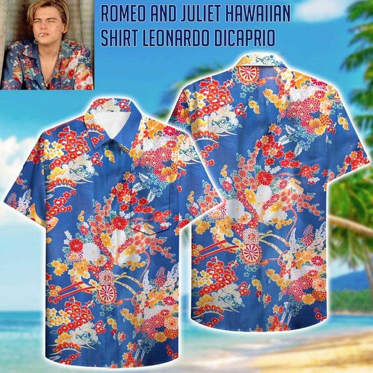 Romeo And Juliet Hawaiian Shirt Beach Outfit Summer