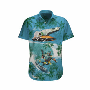 S Soldier And Ufo Hawaiian Shirt Outfit Summer Beach