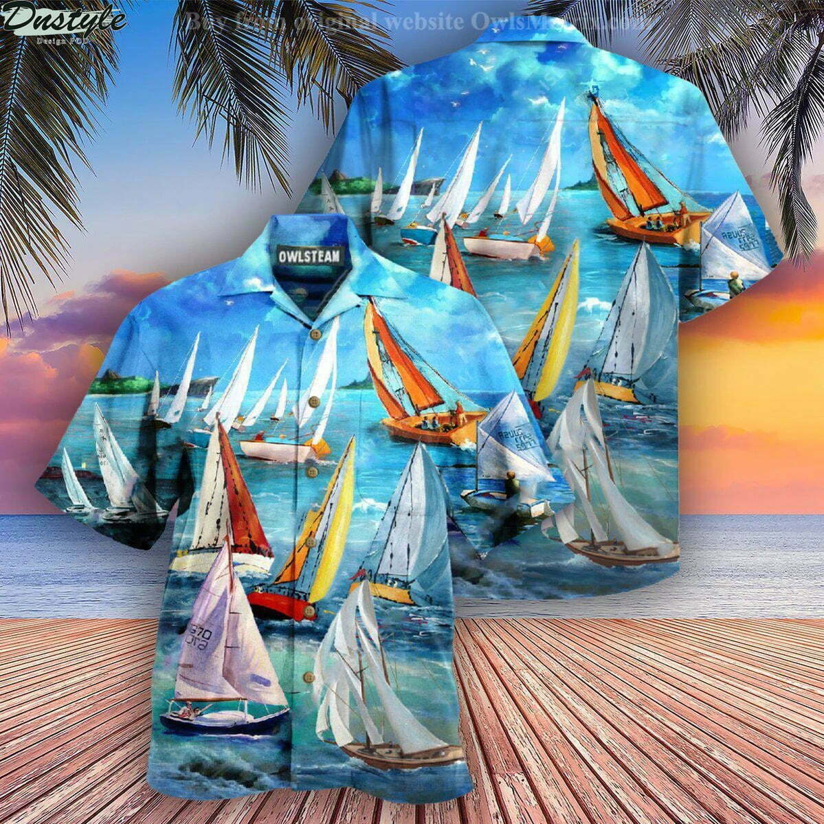 Sail Raise The Sails To Catch The Wind Hawaiian Shirt