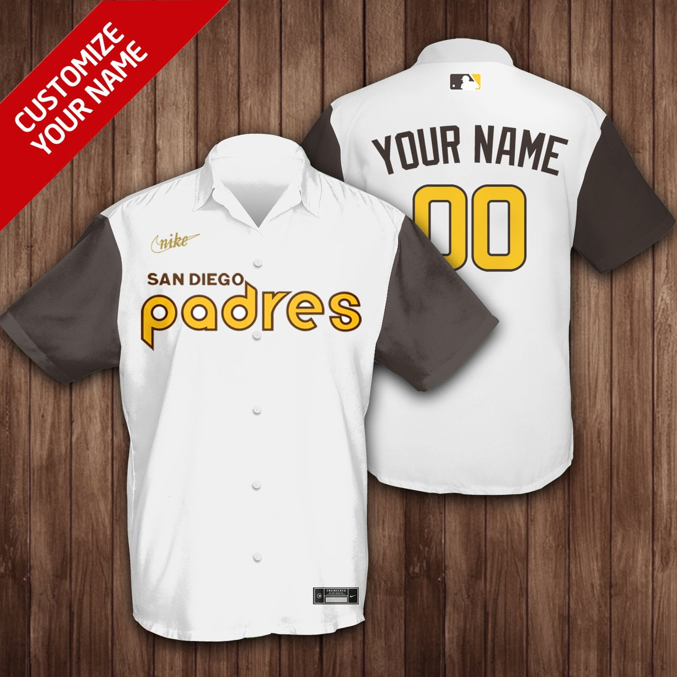 San Diego Padres Hawaiian Shirt Beach Outfit Summer