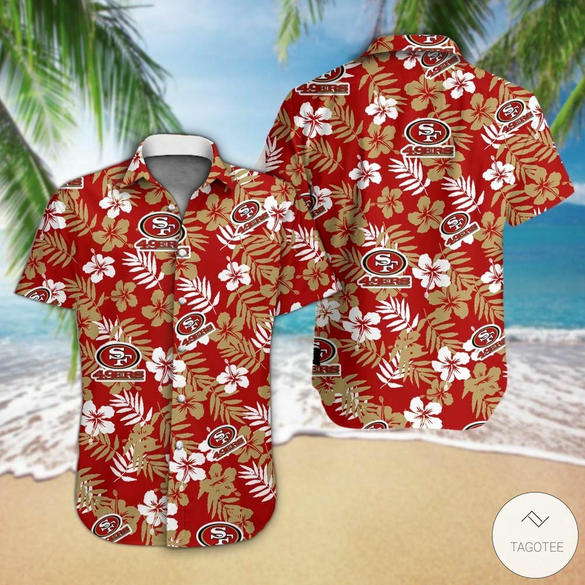 San Francisco 49Ers Hawaiian Shirt