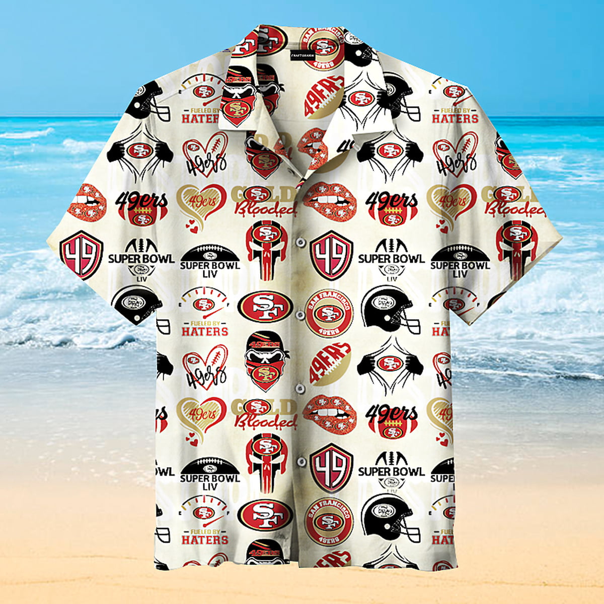 San Francisco 49Ers Hawaiian Shirt