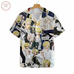 Sanji Hawaiian Shirt Outfit Beach Summer