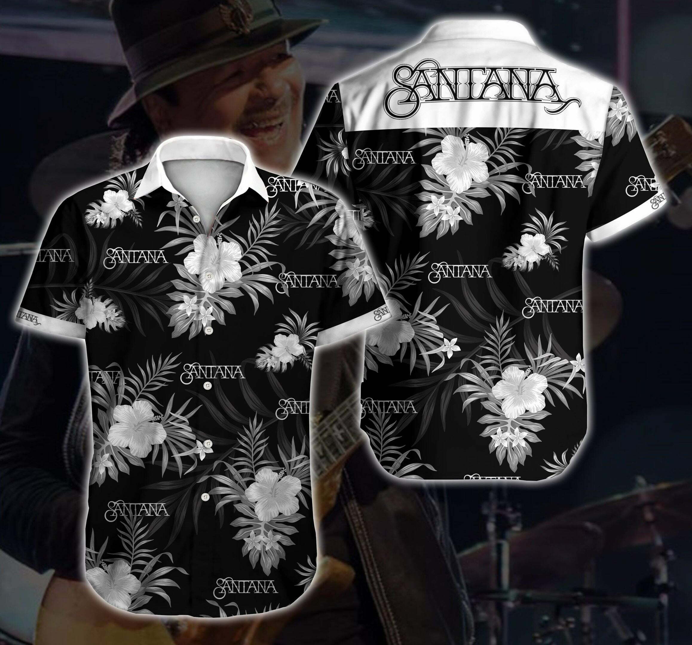 Santana Guitarist Hawaiian Shirt