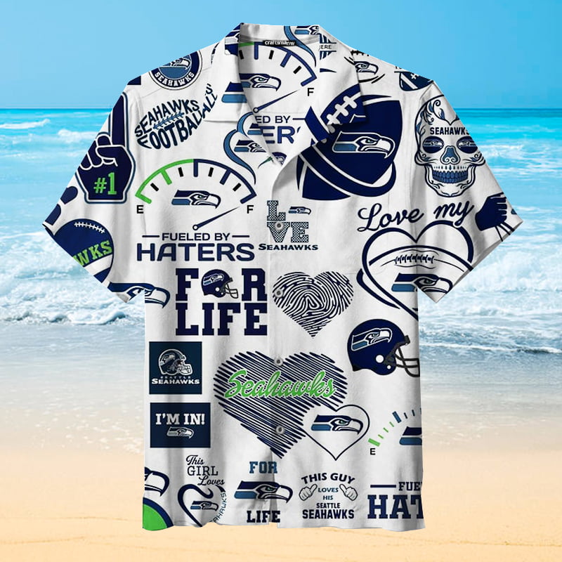 Seattle Seahawks My Favorite Team Hawaiian Shirt