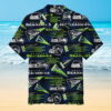 Seattle Seahawks Hawaiian Shirt Summer Outfit Beach